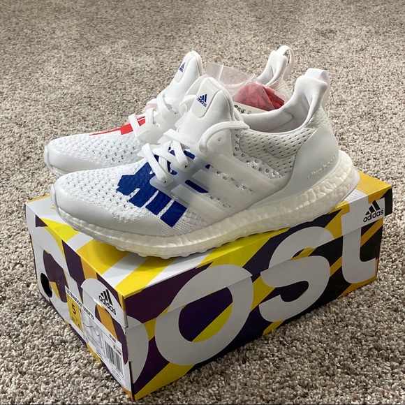 ultra boost x undefeated white